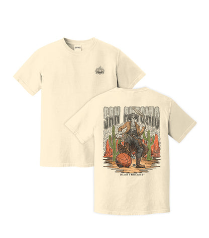 SAN ANTONIO BASKETBALL - “3 SKULL” PREMIUM T-SHIRT