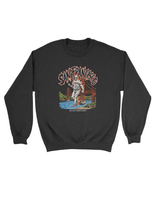 SAN FRANCISCO BASEBALL KIDS CREWNECK SWEATSHIRT