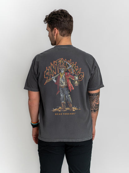 SAN FRANCISCO FOOTBALL v2 - “3 SKULL” PREMIUM T-SHIRT