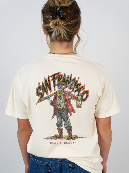 SAN FRANCISCO FOOTBALL v2 - “3 SKULL” PREMIUM T-SHIRT