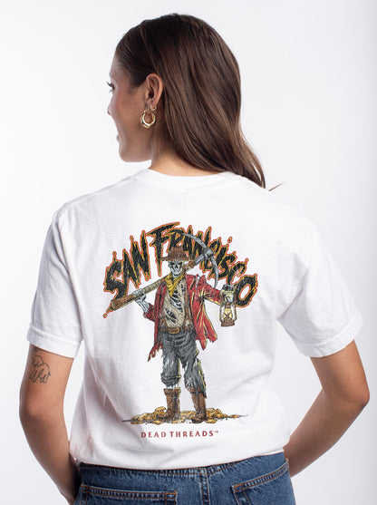 SAN FRANCISCO FOOTBALL v2 - “3 SKULL” PREMIUM T-SHIRT