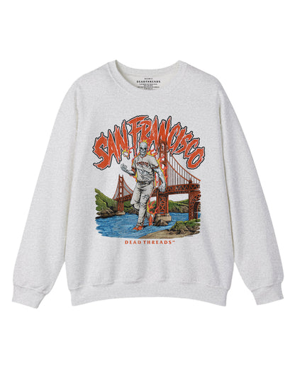 SAN FRANCISCO BASEBALL CREWNECK SWEATSHIRT