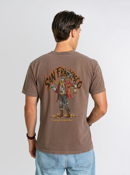 SAN FRANCISCO FOOTBALL v2 - “3 SKULL” PREMIUM T-SHIRT