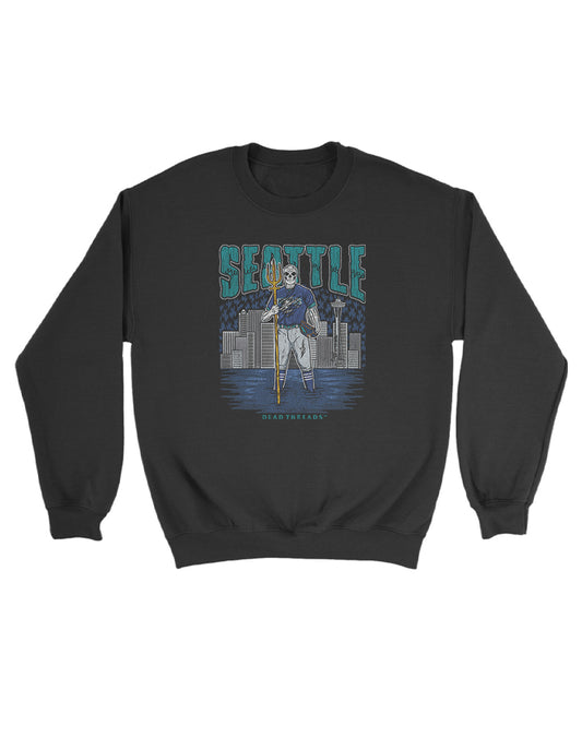 SEATTLE BASEBALL KIDS CREWNECK SWEATSHIRT