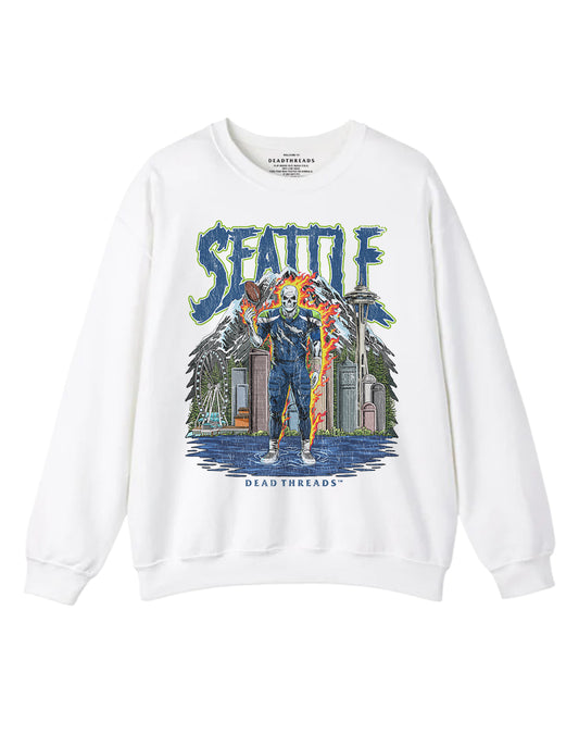 SEATTLE FOOTBALL v2 CREWNECK SWEATSHIRT