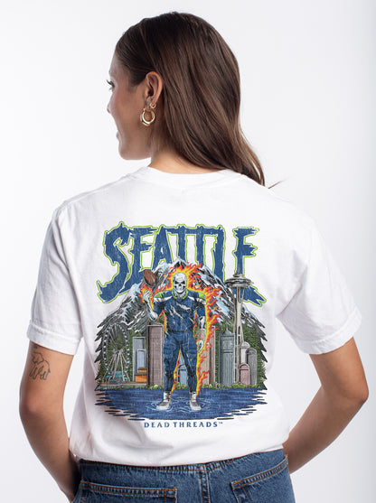 SEATTLE  FOOTBALL v2 - “DT ESSENTIAL" PREMIUM T-SHIRT