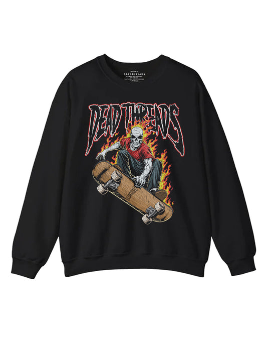 SKATE OR DIE CREWNECK SWEATSHIRT