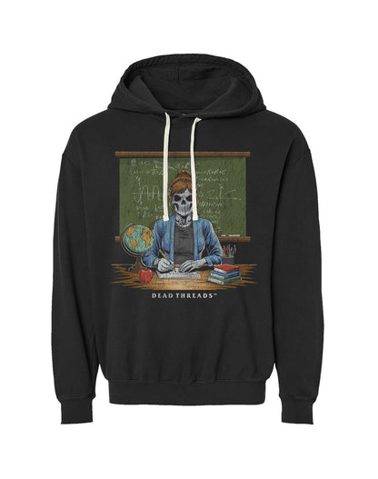 SKULL'S IN SESSION (MRS.) - LIGHTWEIGHT HOODIE