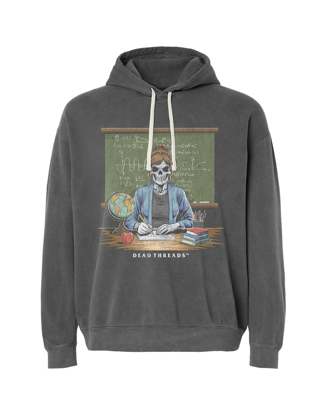 SKULL'S IN SESSION (MRS.) - LIGHTWEIGHT HOODIE