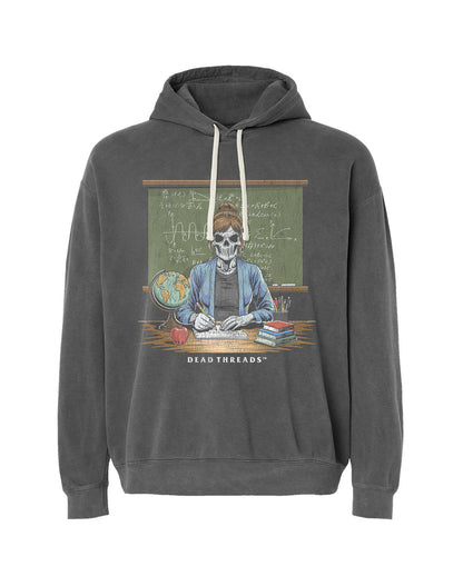 SKULL'S IN SESSION (MRS.) - LIGHTWEIGHT HOODIE