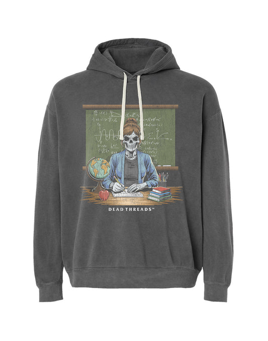 SKULL'S IN SESSION (MRS.) - LIGHTWEIGHT HOODIE