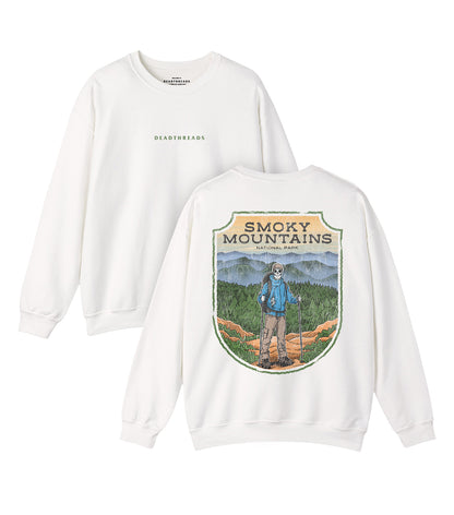 SMOKY MOUNTAINS NATIONAL PARK MALE - “DT ESSENTIAL" CREWNECK SWEATSHIRT