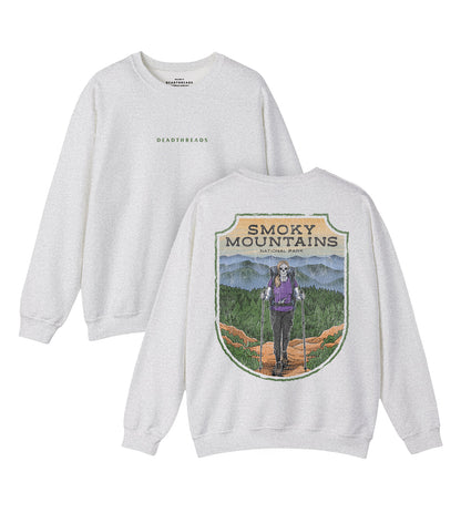 SMOKY MOUNTAINS NATIONAL PARK FEMALE - “DT ESSENTIAL" CREWNECK SWEATSHIRT