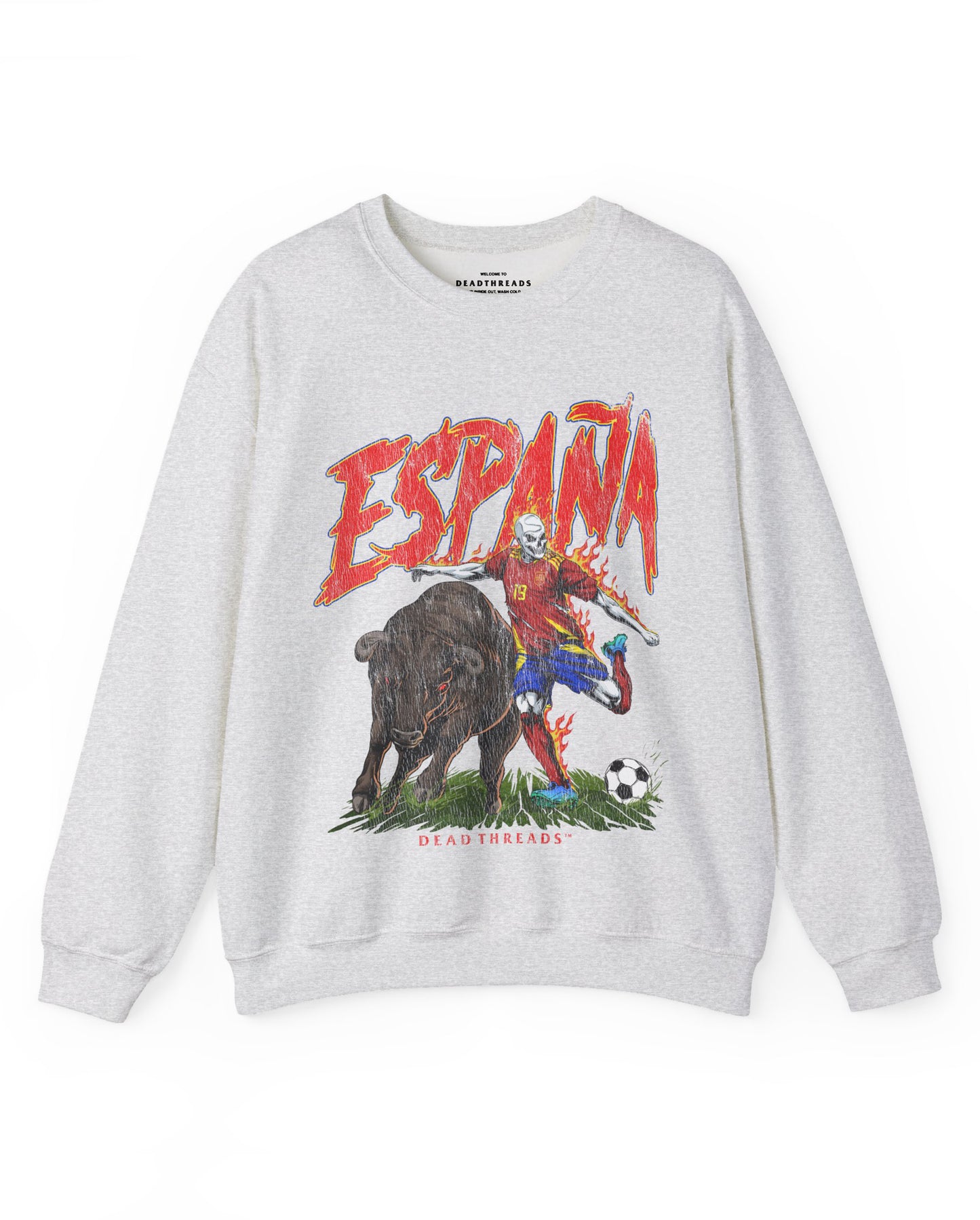 ESPAÑA SOCCER CREWNECK SWEATSHIRT