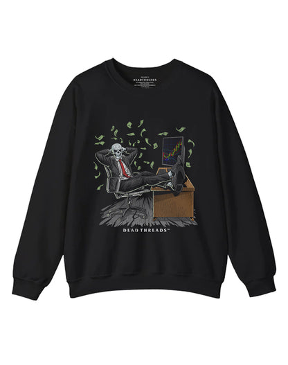 BEARS, BULLS, AND BONES CREWNECK SWEATSHIRT
