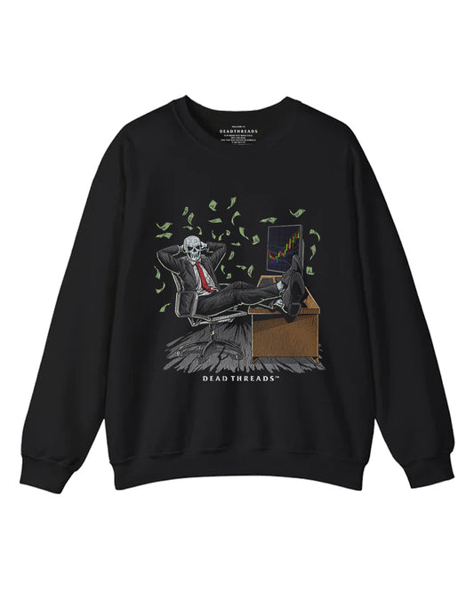 BEARS, BULLS, AND BONES CREWNECK SWEATSHIRT
