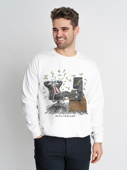 BEARS, BULLS, AND BONES CREWNECK SWEATSHIRT