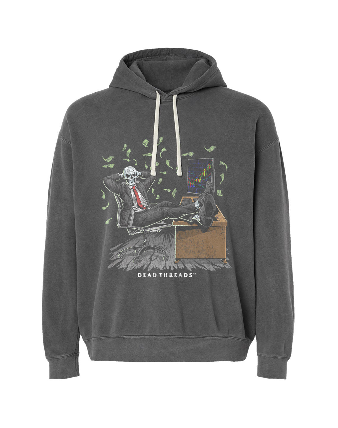 BEARS, BULLS, AND BONES - LIGHTWEIGHT HOODIE