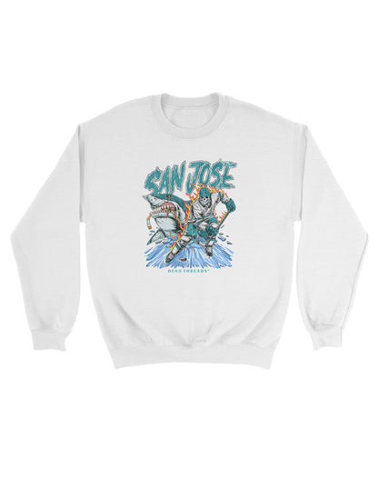 SAN JOSE HOCKEY KIDS CREWNECK SWEATSHIRT
