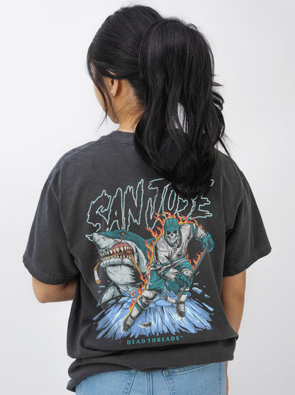 SAN JOSE HOCKEY - “DT ESSENTIAL" PREMIUM T-SHIRT