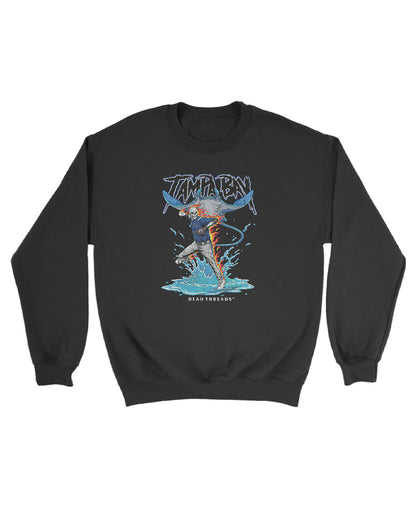 TAMPA BAY BASEBALL KIDS CREWNECK SWEATSHIRT
