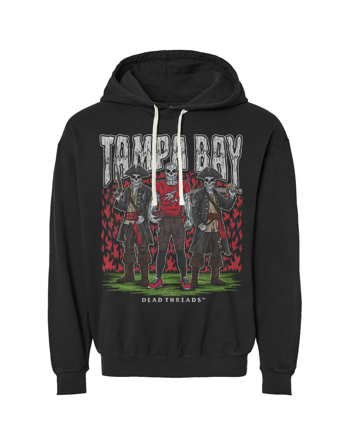 TAMPA BAY FOOTBALL v2 - LIGHTWEIGHT HOODIE