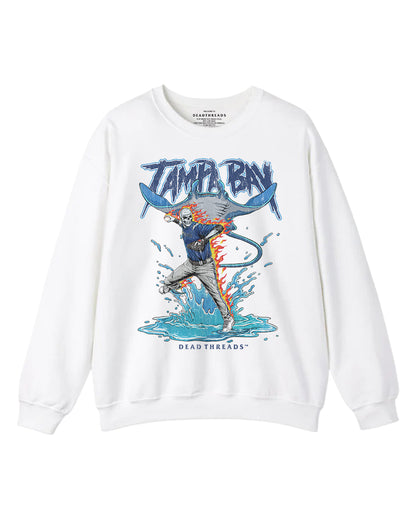 TAMPA BAY BASEBALL CREWNECK SWEATSHIRT