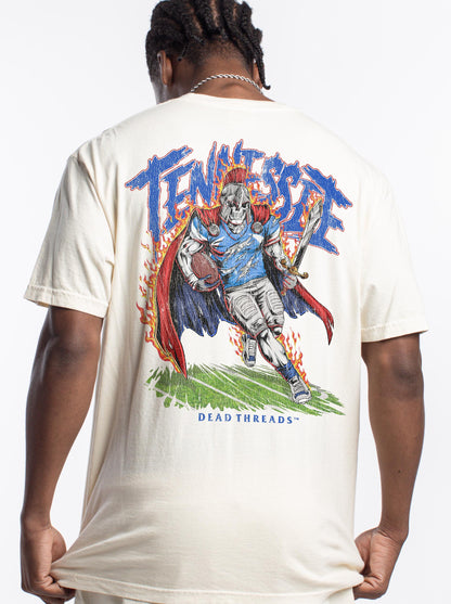 TENNESSEE FOOTBALL - “3 SKULL” PREMIUM T-SHIRT