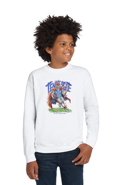 TENNESSEE FOOTBALL KIDS CREWNECK SWEATSHIRT