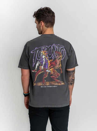 TORONTO BASKETBALL - “3 SKULL” PREMIUM T-SHIRT