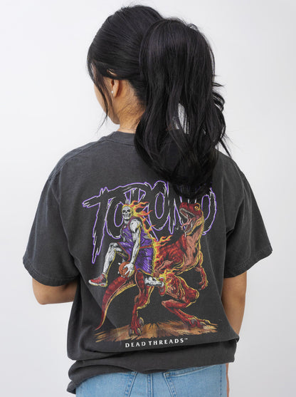 TORONTO BASKETBALL - “3 SKULL” PREMIUM T-SHIRT