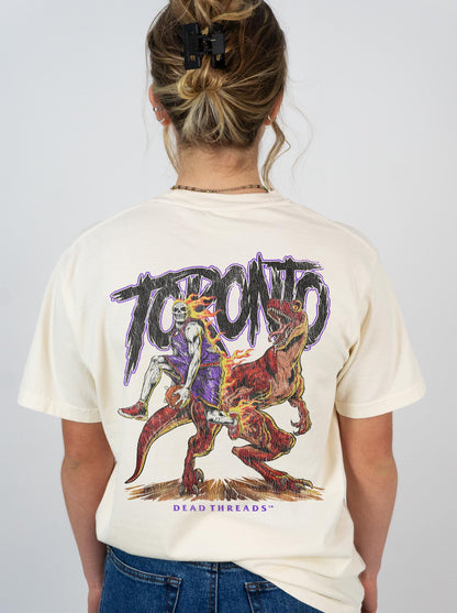 TORONTO BASKETBALL - “3 SKULL” PREMIUM T-SHIRT