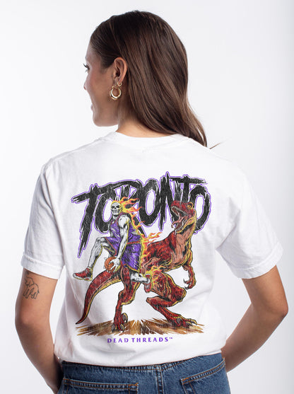 TORONTO BASKETBALL - “3 SKULL” PREMIUM T-SHIRT