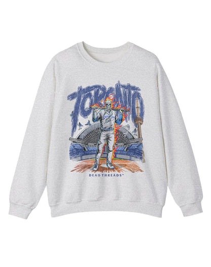 TORONTO BASEBALL CREWNECK SWEATSHIRT
