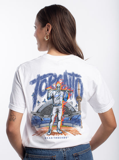 TORONTO BASEBALL - “3 SKULL” PREMIUM T-SHIRT