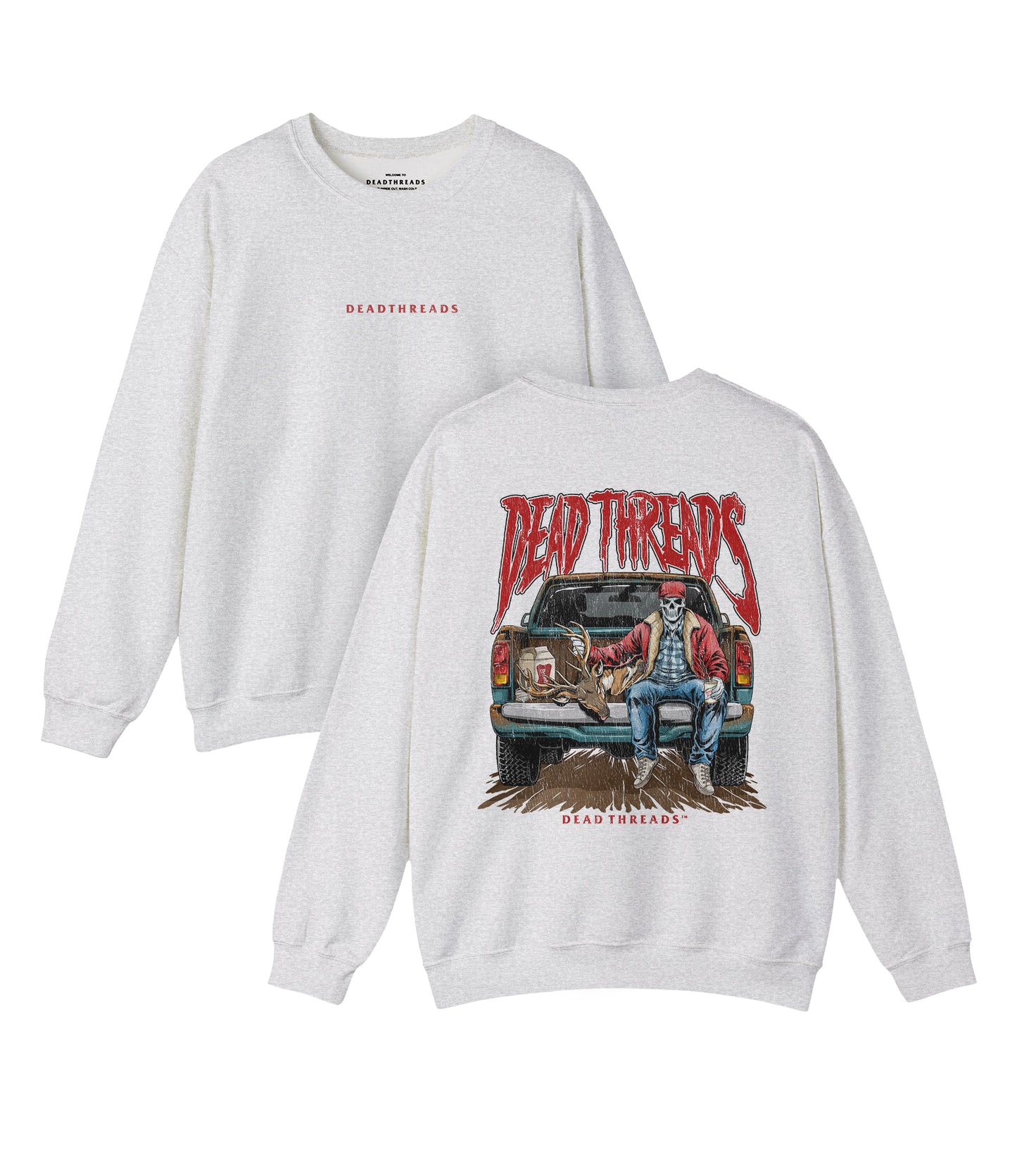 TRUCK BED - “DT ESSENTIAL" CREWNECK SWEATSHIRT