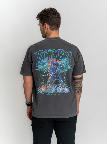 TAMPA BAY HOCKEY - “3 SKULL” PREMIUM T-SHIRT