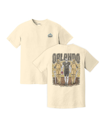 ORLANDO FOOTBALL - “3 SKULL” PREMIUM T-SHIRT