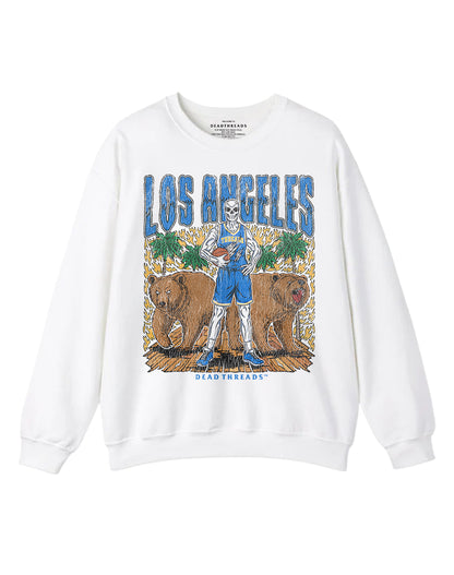 LOS ANGELES BASKETBALL CREWNECK SWEATSHIRT