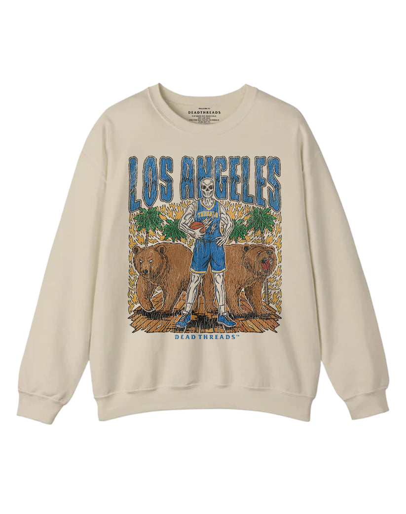 LOS ANGELES BASKETBALL CREWNECK SWEATSHIRT