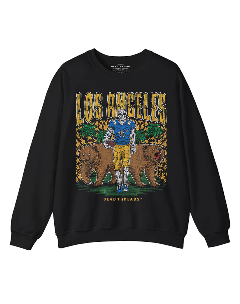 LOS ANGELES FOOTBALL CREWNECK SWEATSHIRT