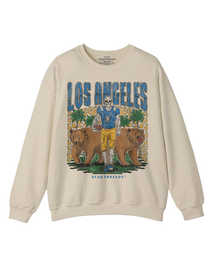 LOS ANGELES FOOTBALL CREWNECK SWEATSHIRT