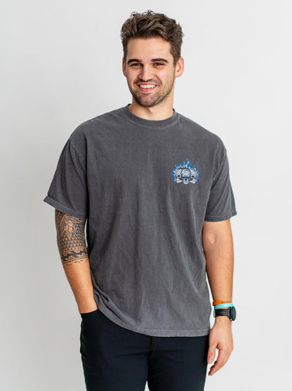 SALT LAKE HOCKEY - “3 SKULL” PREMIUM T-SHIRT