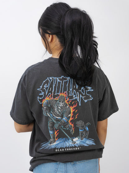 SALT LAKE HOCKEY - “3 SKULL” PREMIUM T-SHIRT