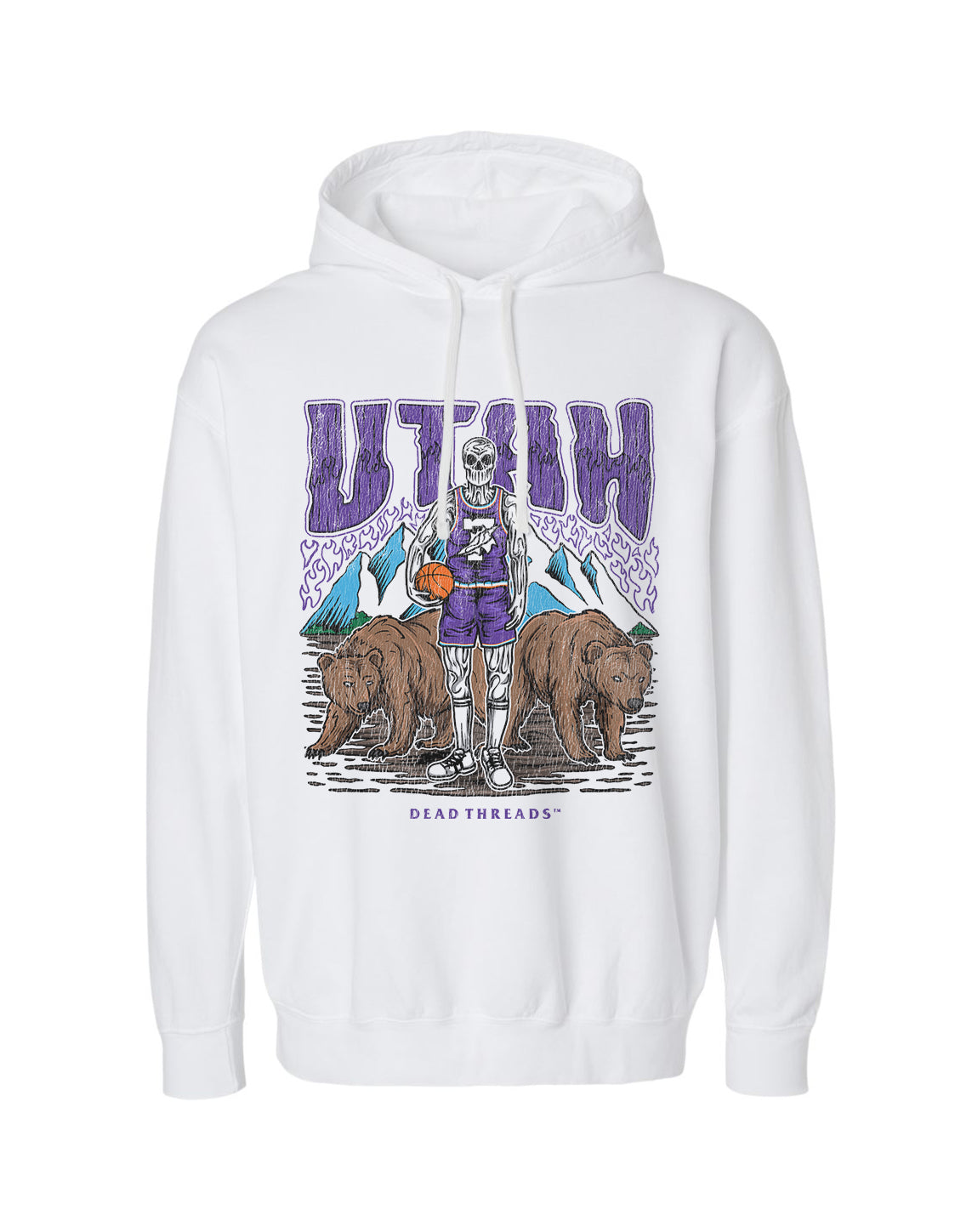 UTAH BASKETBALL - LIGHTWEIGHT HOODIE