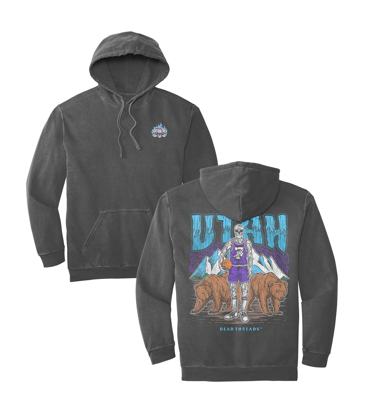 UTAH BASKETBALL - HOODIE