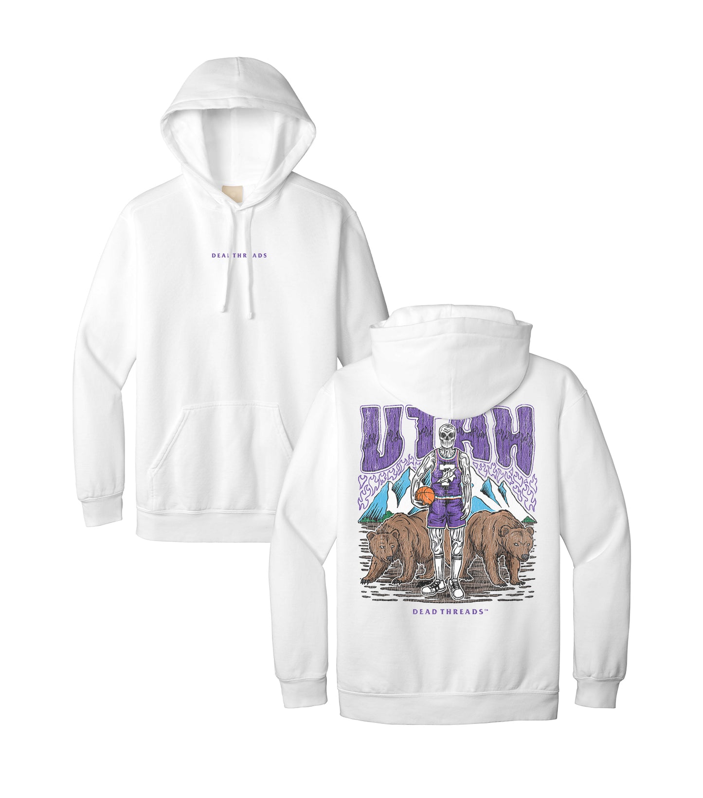 UTAH BASKETBALL - “DT ESSENTIAL" HOODIE