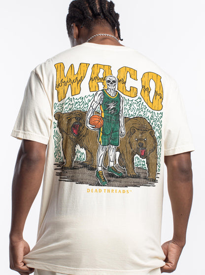 WACO BASKETBALL - “3 SKULL” PREMIUM T-SHIRT