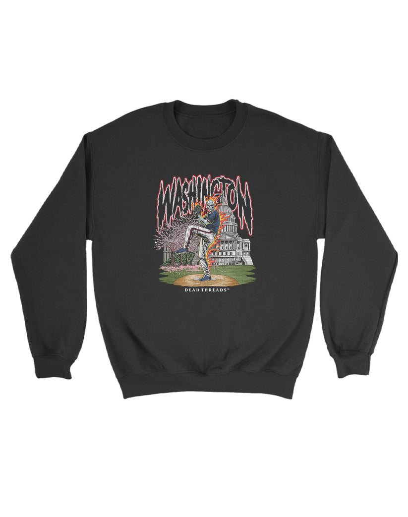 WASHINGTON BASEBALL KIDS CREWNECK SWEATSHIRT