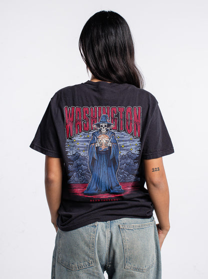 WASHINGTON BASKETBALL - “3 SKULL” PREMIUM T-SHIRT